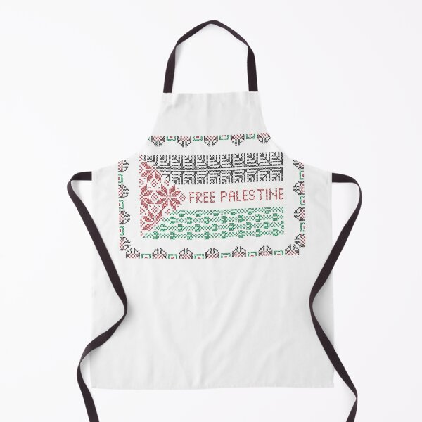 Item preview, Palestine Flag Palestinian Traditional Tatreez Embroidery Pattern designed and sold by Hurriyyatee.