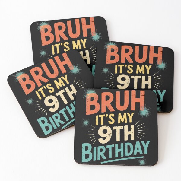 Item preview, Bruh It's My 9th Birthday Son Boy Gamer 9 Year Old Birthday  designed and sold by GGrizeldaRivas.