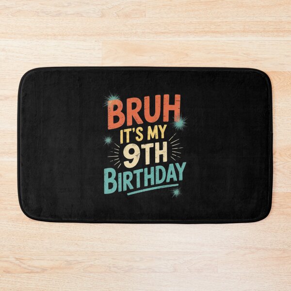 Item preview, Bruh It's My 9th Birthday Son Boy Gamer 9 Year Old Birthday  designed and sold by GGrizeldaRivas.