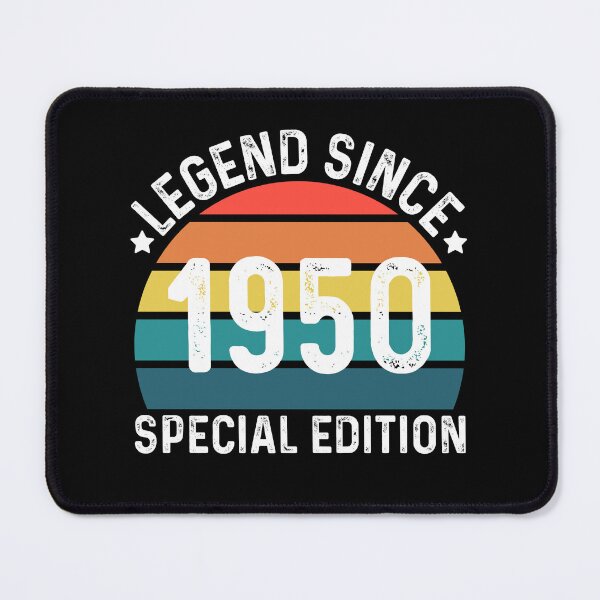 Item preview, Legend Since 1950 - Vintage Retro Special Edition Birthday Celebration designed and sold by Shape Snip Studio.