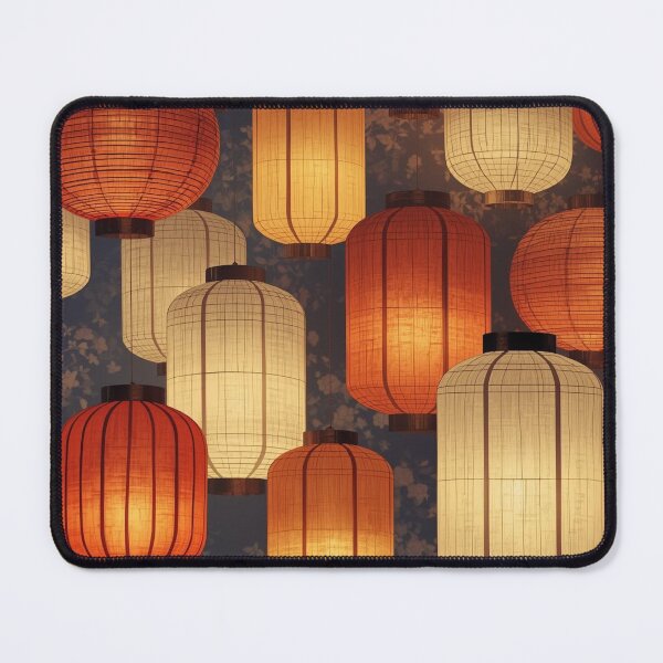 Item preview, Japanese Paper Lanterns – Ukiyo-e Glowing Festival Lights designed and sold by Vandy Fullam.