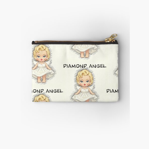 Item preview, Diamond Angel Chibi Art | Blonde Bombshell Pop Icon | Cute Pin Up Vintage Design designed and sold by Hen-C-Art.