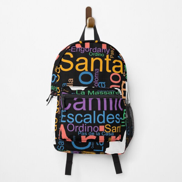 Item preview, Andorra City Names Word Art designed and sold by TheIconSmith.