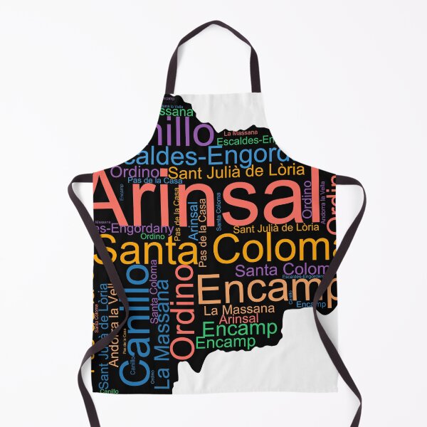 Item preview, Andorra City Names Word Art designed and sold by TheIconSmith.