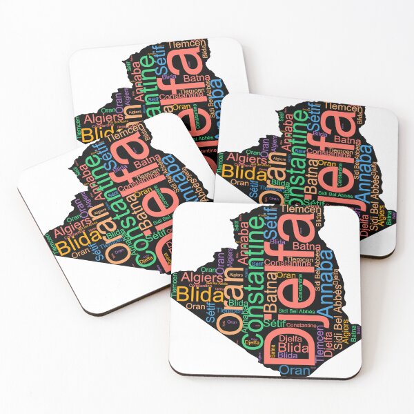 Item preview, Algeria City Names Word Art designed and sold by TheIconSmith.
