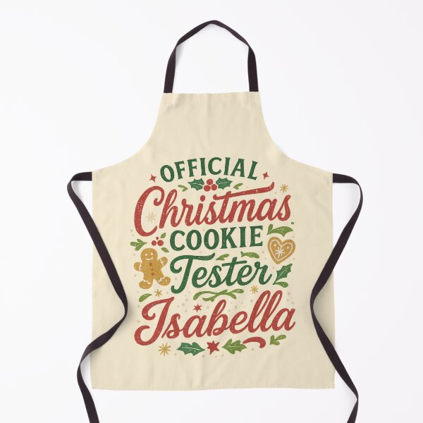 Item preview, Christmas Gift for Isabella – Official Cookie Tester designed and sold by Meandmyshop.