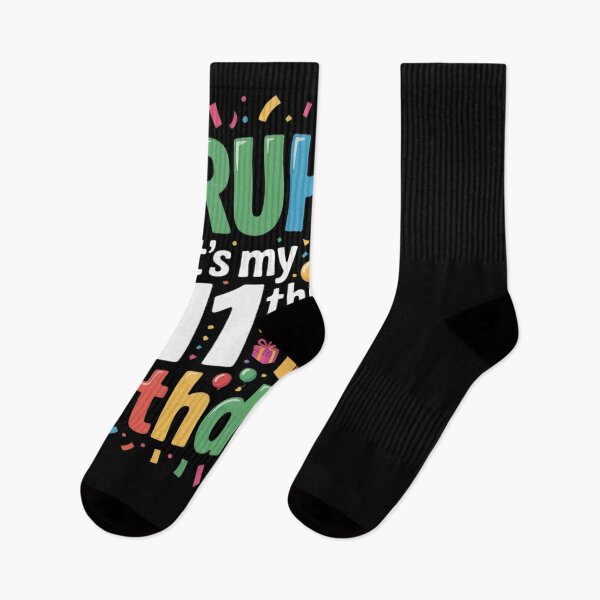 Item preview, Bruh It's My 11th Birthday 11 Happy Birthday Boys or Girls  designed and sold by ClassicAnthony.