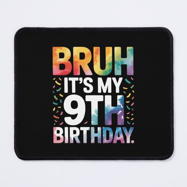 Item preview, Kids Bruh It's My 9th Birthday 9 Year Old Birthday13  designed and sold by GGrizeldaRivas.