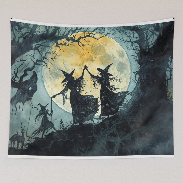 Item preview, The Moonlit Coven designed and sold by Logoetika.