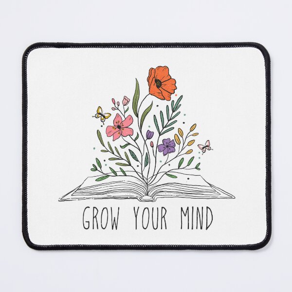 Item preview, Grow Your Mind Blooming Book Botanical designed and sold by QuietBloom80.