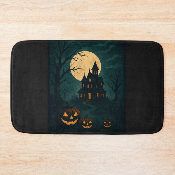 Item preview, Mysterious Spooky Night – For Halloween Lovers Art Print designed and sold by PsyFlow35.