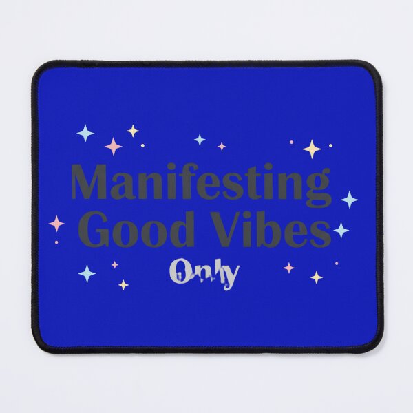 Item preview, Manifesting Good Vibes Only – Cute Spiritual Quote designed and sold by MofazStyle.