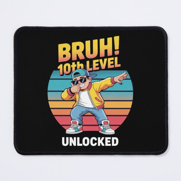 Item preview, 10 Year Old Birthday Dabbing Boy Bruh 10th Level Unlocked 14 designed and sold by GGrizeldaRivas.
