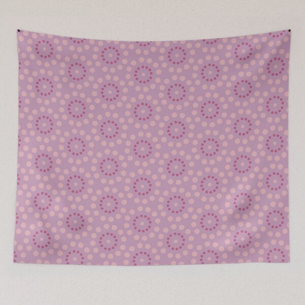 Item preview, Minimalistic Bauhaus Inspired Dotty Big Polka Dots Circle Pattern designed and sold by RoyalStarsPatts.