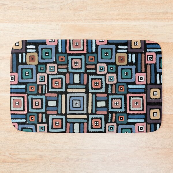 Item preview, Deco square GRIDOODLE designed and sold by bekki smith.