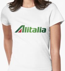 Camiseta entallada Logotipo de Alitalia