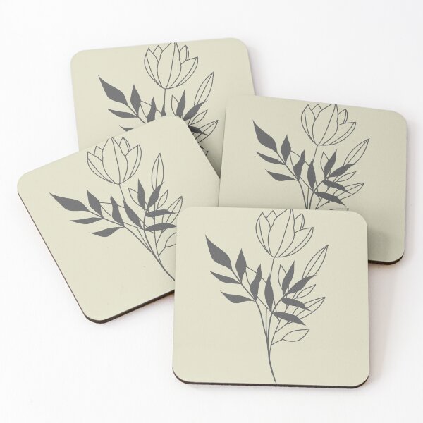 Item preview, Gentle Lily Outline designed and sold by Bold INK.
