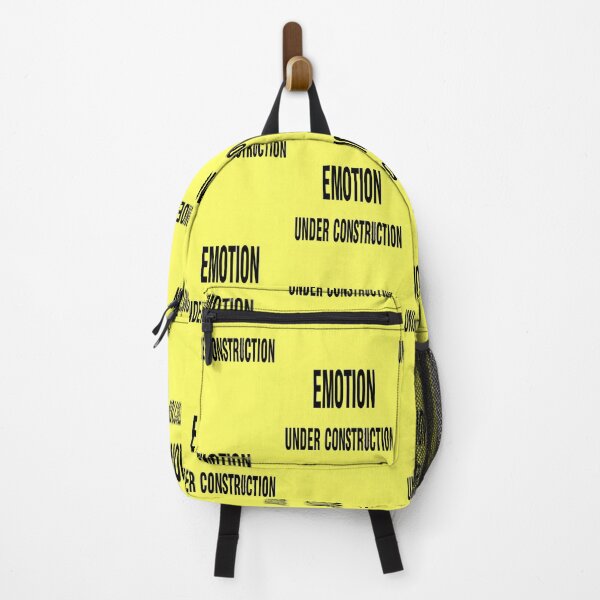 Item preview, Emotion Under Construction • Funny High-Vis Sticker & Tee Design designed and sold by CMdigit.