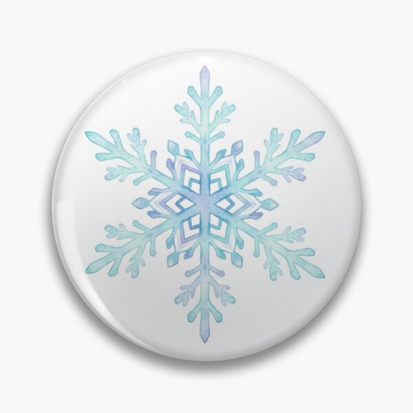 Item preview, Aquarelle snowflake illustration  designed and sold by NadiiArt.