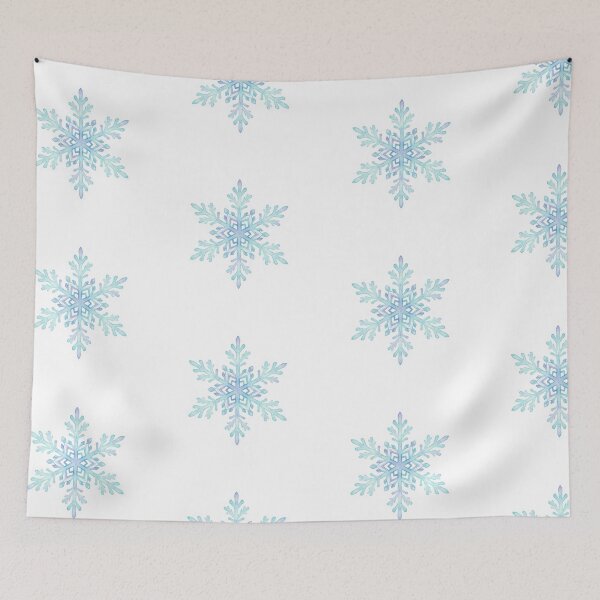 Item preview, Aquarelle snowflake illustration  designed and sold by NadiiArt.