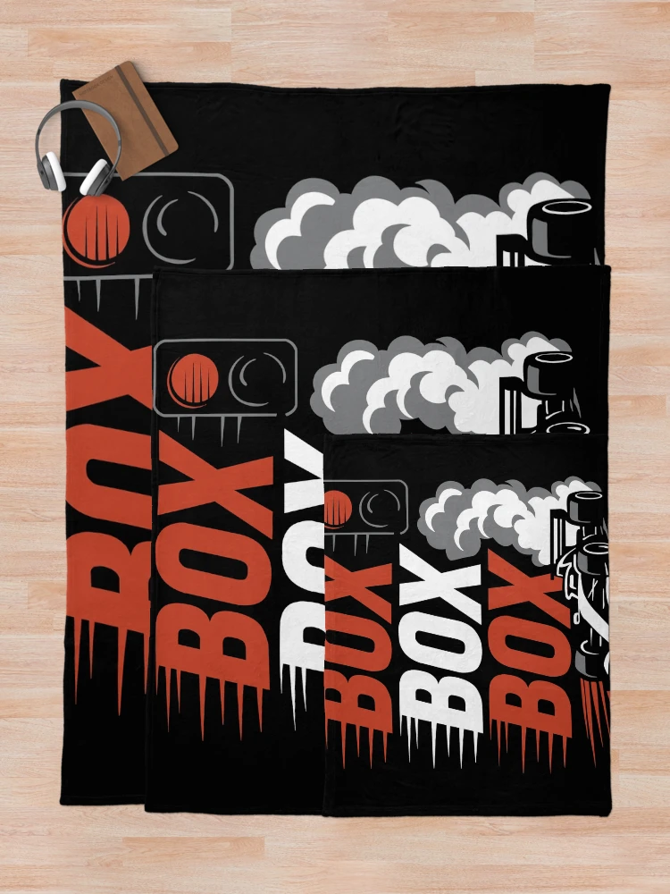 Thumbnail 5 of 6, Throw Blanket, F1 Box Box Box Racing designed and sold by ChunkByChunk.