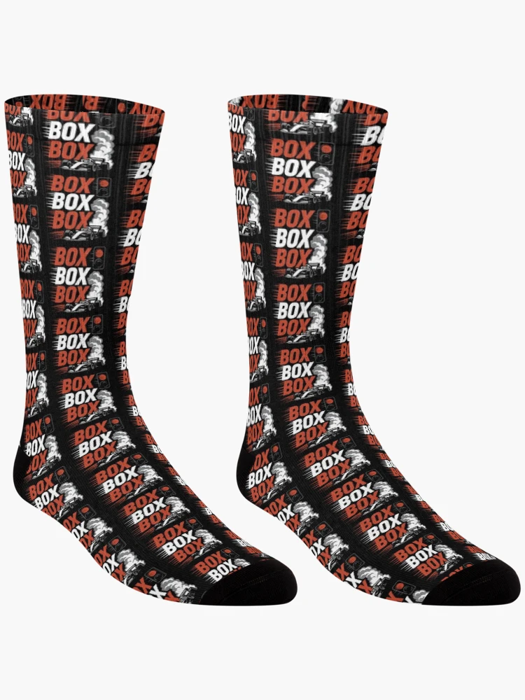 Thumbnail 3 of 5, Socks, F1 Box Box Box Racing designed and sold by ChunkByChunk.