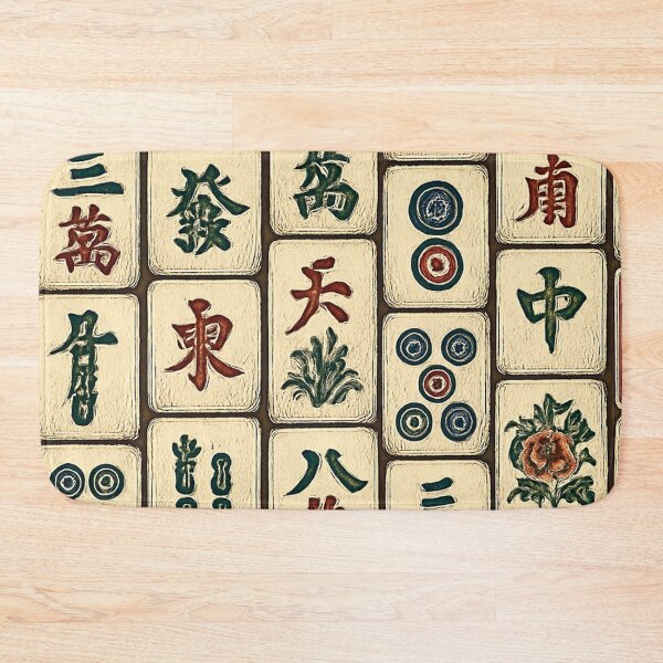 Item preview, Mahjong Tile Pattern Design designed and sold by Best Pattern⭐⭐⭐⭐⭐.