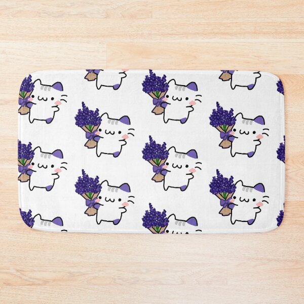 Item preview, Purple lavender kitty designed and sold by ZinaDesignsShop.