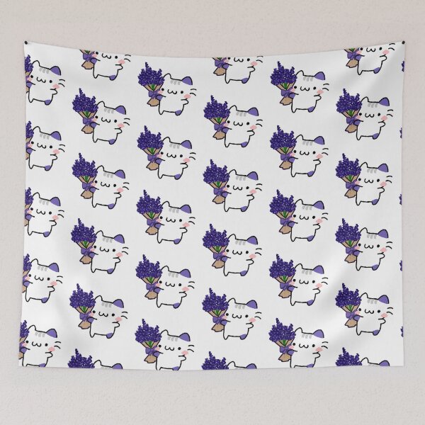 Item preview, Purple lavender kitty designed and sold by ZinaDesignsShop.