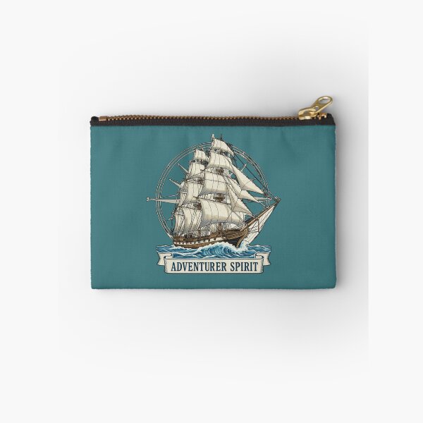 Item preview, Adventurer Spirit – Vintage Sailing Ship Art for Dreamers and Explorers designed and sold by Mythic Tide.