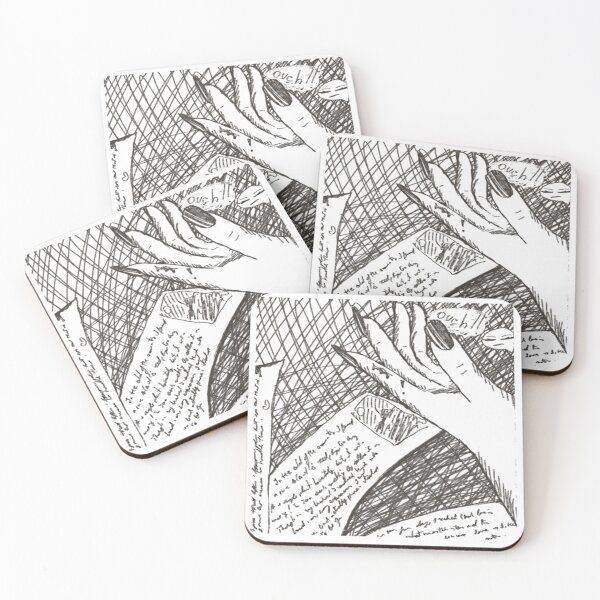 Item preview, Handwritten Love Letter - Sepia Narrative Sketch designed and sold by RoyTill0Art.