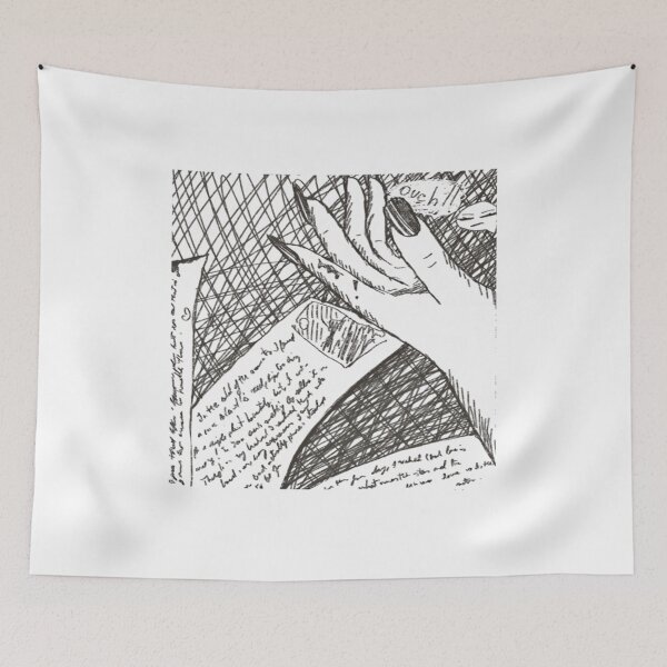 Item preview, Handwritten Love Letter - Sepia Narrative Sketch designed and sold by RoyTill0Art.