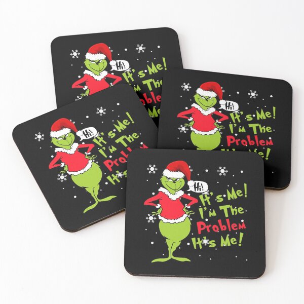 Item preview, Funny Grinch Christmas Quote | It’s Me I’m The Problem Holiday Parody Design designed and sold by Ariella Whitney.