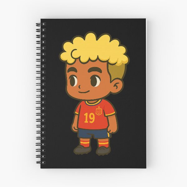 Item preview, Lamine Yamal Cartoon Art Spain Barcelona designed and sold by My-Way-Studio.