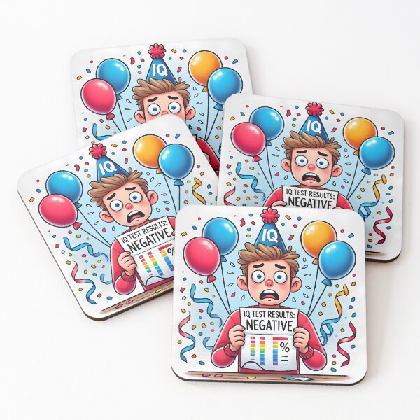 Item preview, IQ Test Results Came Back designed and sold by HomebrewHeroes.