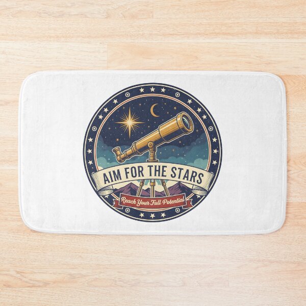 Item preview, Aim for the Stars | Reach Your Full Potential designed and sold by DailyVibesMerch.
