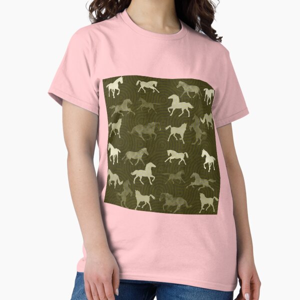 Horses Pattern30 Classic T-Shirt