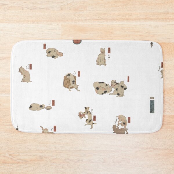 Item preview, Cats for the 53 stations of the Tokaido designed and sold by felttipcat.