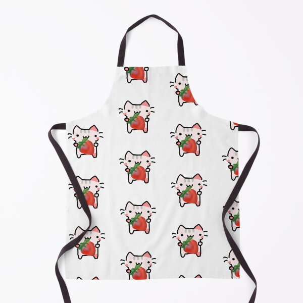 Item preview, Strawberry pink kitty designed and sold by ZinaDesignsShop.