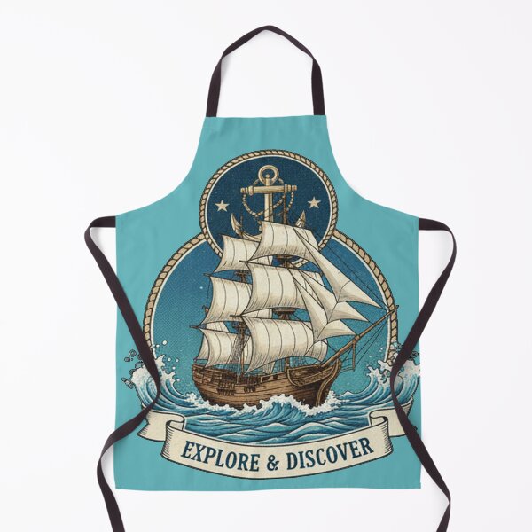 Item preview, Explore & Discover – Nautical Compass Art for Curious Souls designed and sold by Mythic Tide.