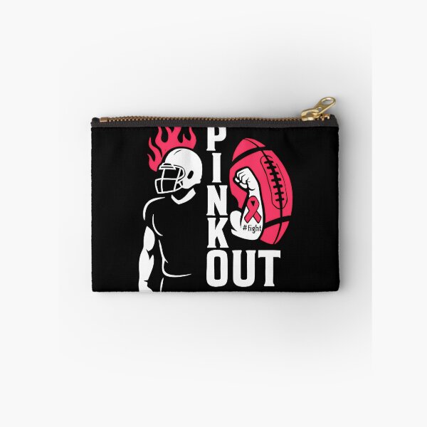 Item preview, Football Pink Out Team Breast Cancer designed and sold by gear-posters.