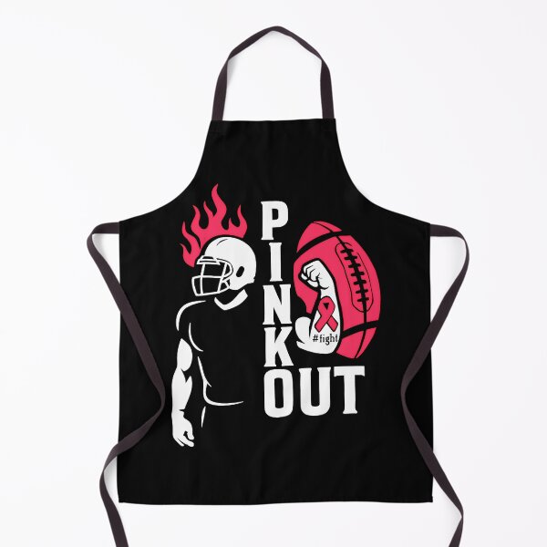 Item preview, Football Pink Out Team Breast Cancer designed and sold by gear-posters.