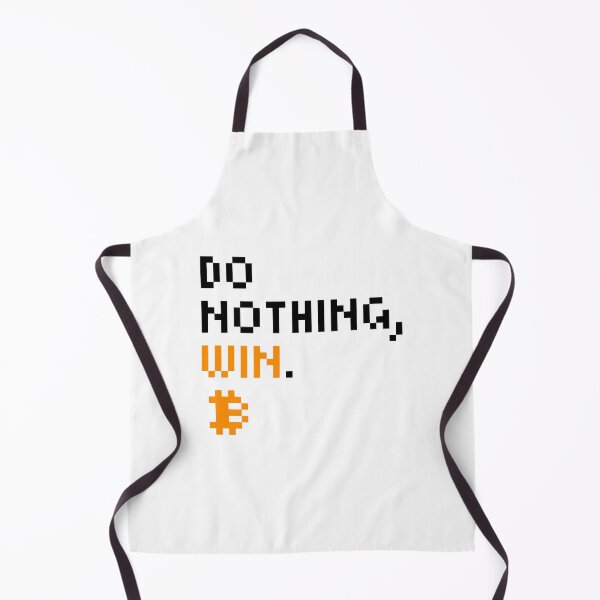 Item preview, Do nothing, win - Bitcoin Quotes - Pixel Font designed and sold by CyberRex.