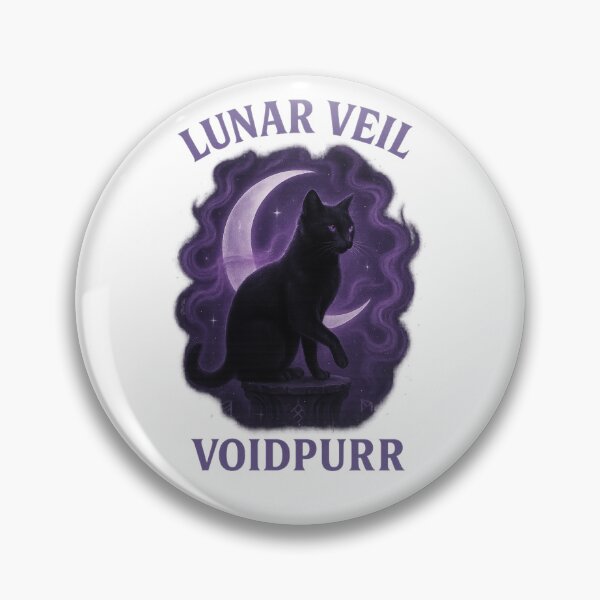 Item preview, Voidpurr - Lunar Veil - Black Cat designed and sold by VOIDPURR.