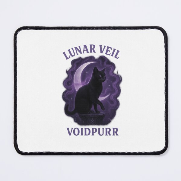 Item preview, Voidpurr - Lunar Veil - Black Cat designed and sold by VOIDPURR.
