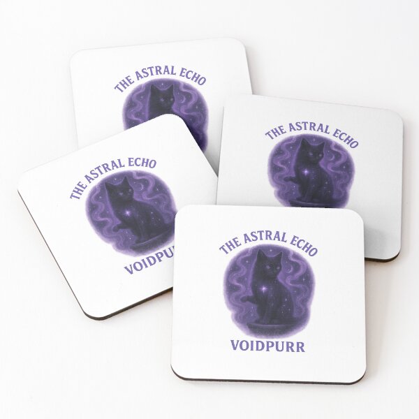 Item preview, Voidpurr - An Astral Echo Cat designed and sold by VOIDPURR.