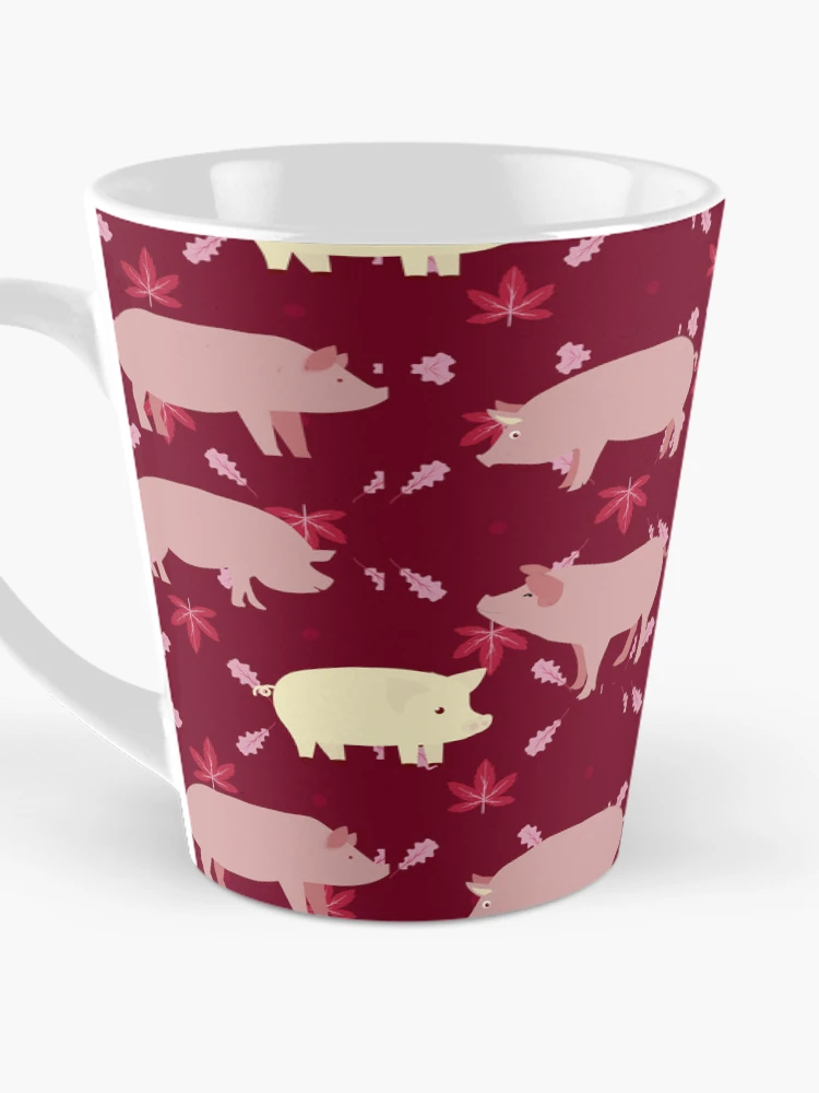 Thumbnail 3 of 4, Coffee Mug, Pigs Pattern2 designed and sold by Design4uStudio.