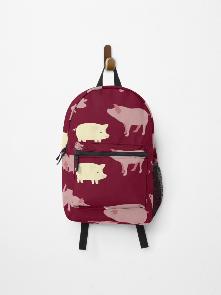 Thumbnail 1 of 3, Backpack, Pigs Pattern2 designed and sold by Design4uStudio.