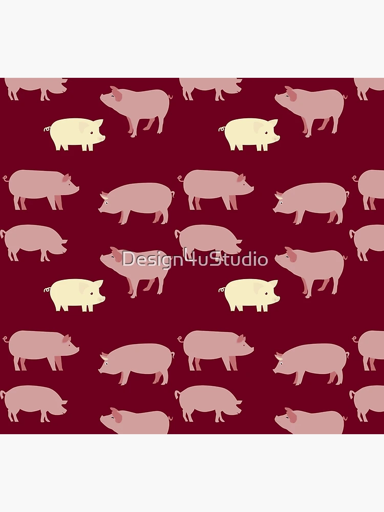 Thumbnail 5 of 5, Socks, Pigs Pattern2 designed and sold by Design4uStudio.