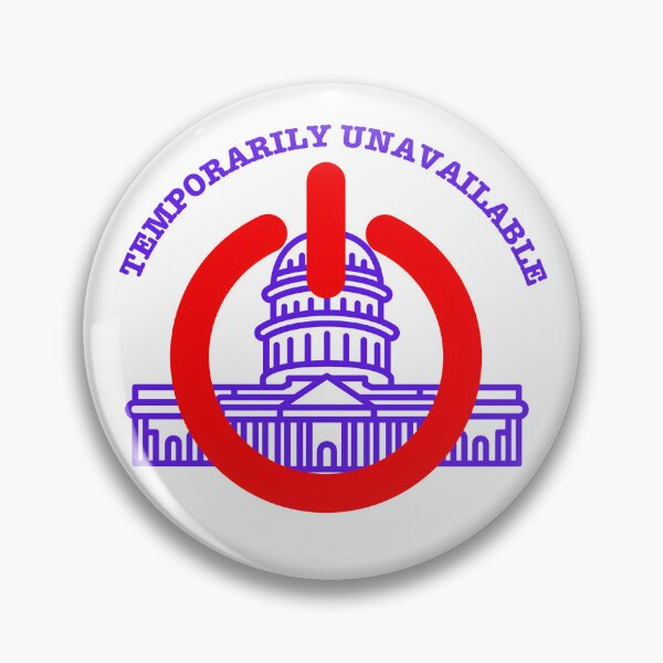 Item preview, Capitol Shutdown – Temporarily Unavailable Design designed and sold by Kruti Collection.